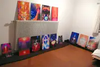 Paintings at a seminar in Northern Germany, 23 March 2013