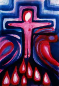 Way of the Cross, in 14 + 1 Tables, Table 12: Crucifixion