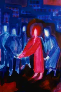 Way of the Cross, in 14 + 1 Tables, Table 3: Imprisonment