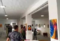 A view inside the gallery’s exhibition space