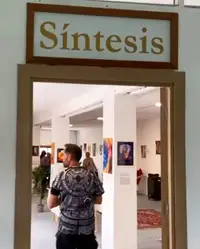 Inauguration of the Gallery of Synthesis, entry to the gallery