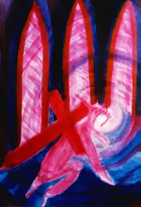 Way of the Cross, in 14 + 1 Tables, Table 8: On the Way of the Cross