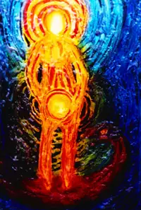 Birth of Christ 3 - Pregnancy – The Mother Standing on the Dragon of Matter