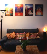 Paintings in the apartment, 17 February 2013